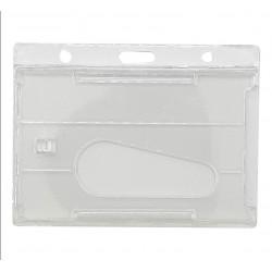 Porte-badge h 2 cartes - référence : IDS68-2 - polycarbonate anti UV - lot de 100_1