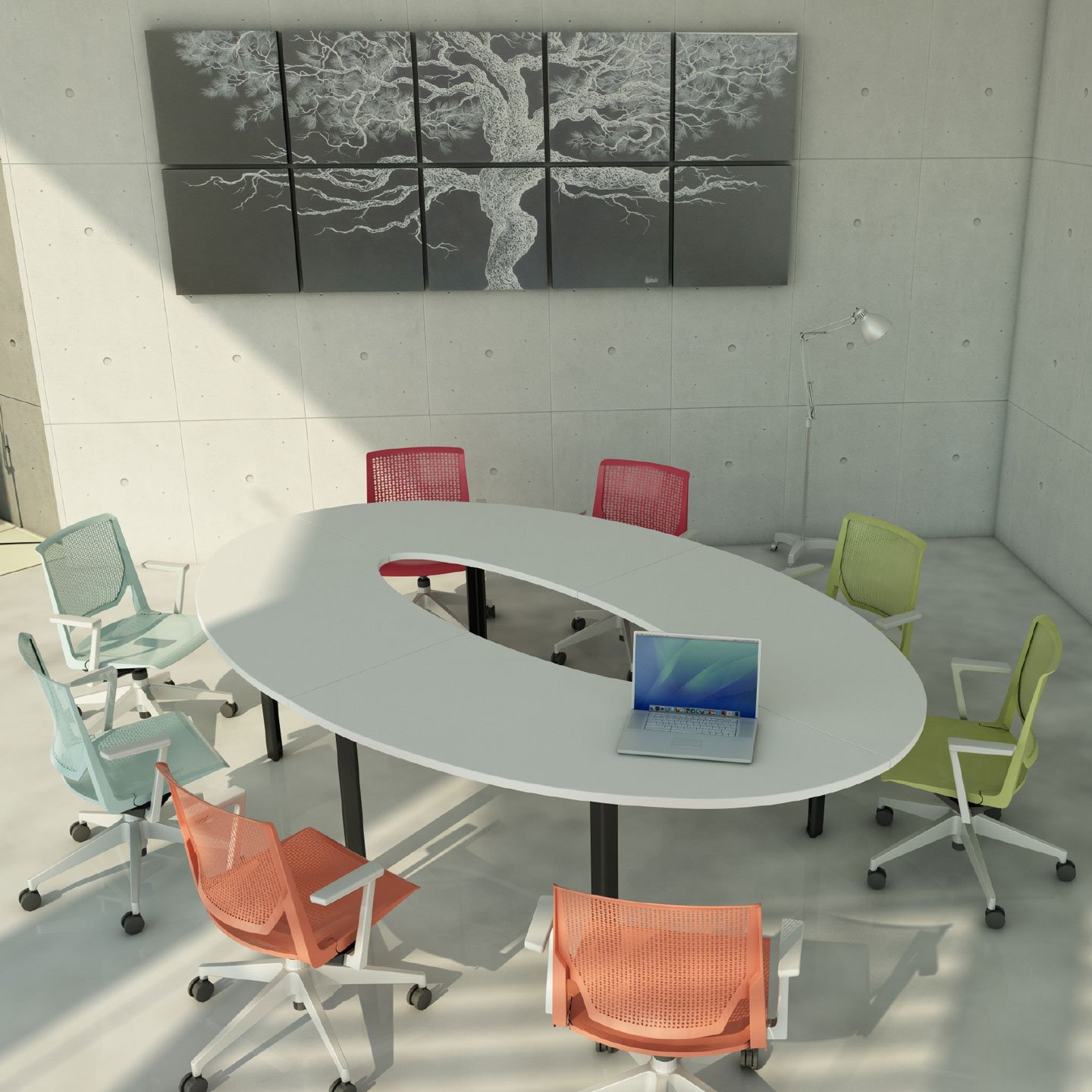 Table de réunion élégante et fonctionnelle pour espaces collaboratifs_1