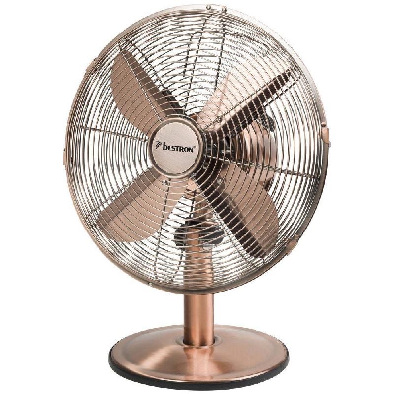 Ventilateur de table Ø35cm 35 Watts finition cuivré_1