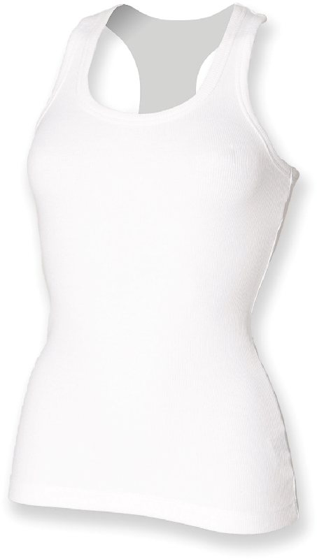 Débardeur femme - Skinni Fit - Réf: SK150 - 96% coton, 4% élasthanne - Disponible en plusieurs tailles et couleurs_1
