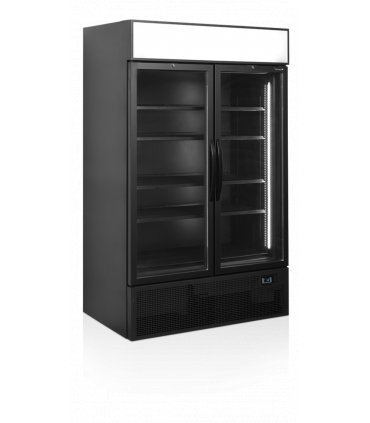 Réfrigérateur vitré à éclairage interne vertical , pour chr, traiteurs, boulangeries, pâtisseries et chocolateries -réf. Fsc1200h tefcold_1