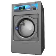 Essorage medium WEM 11 ET2 - Laveuse essoreuse professionnelle - Danube International - 3 entrées d'eau standard - carrosserie en skinplate gris - Facteur G 300_1