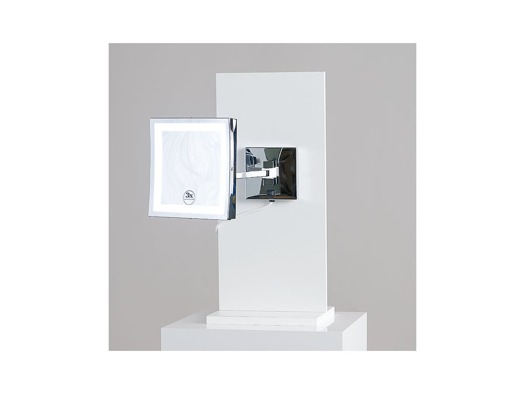 Miroir LED Emma - Éclairage LED avec grossissement x3_1