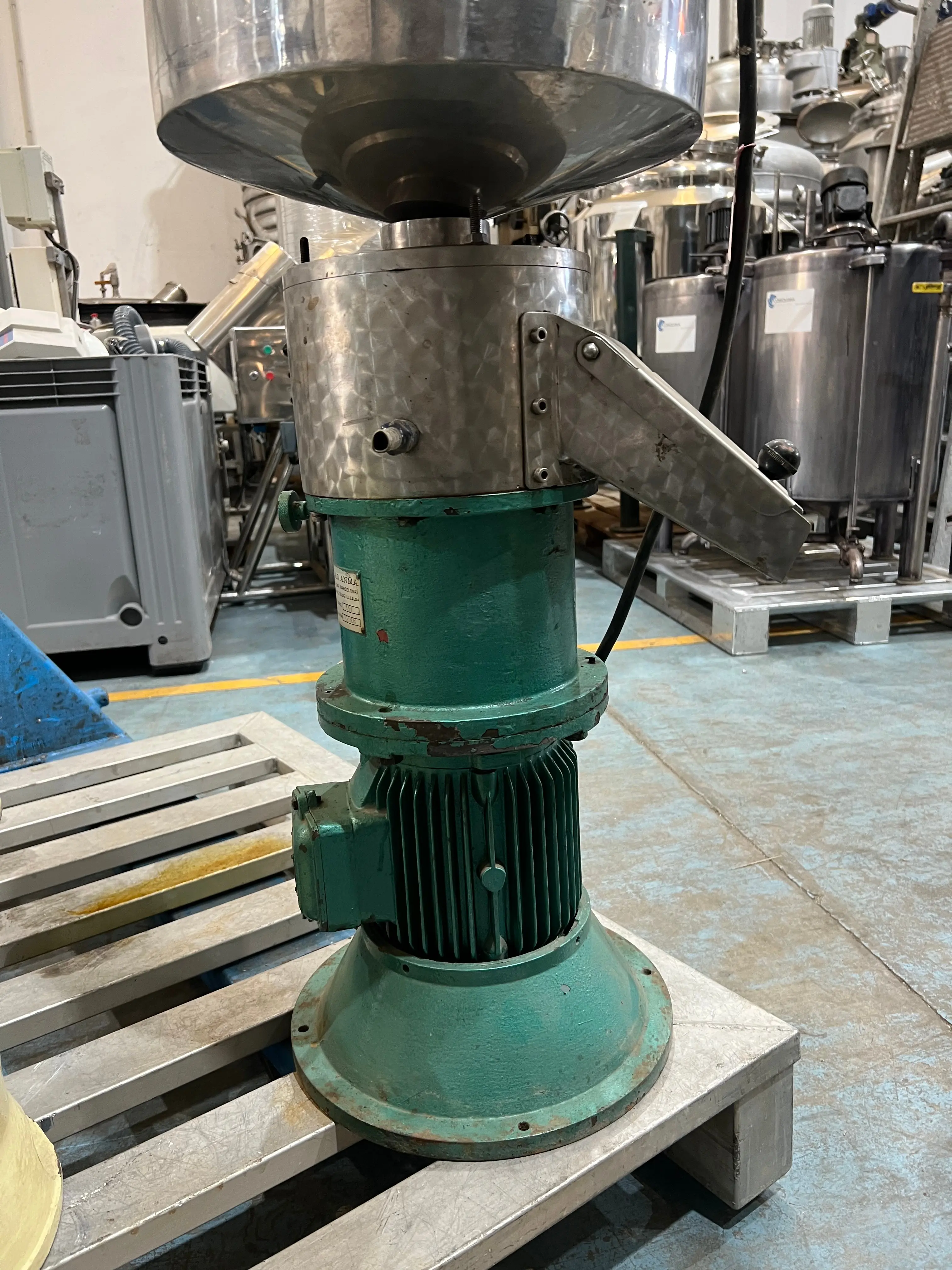 Broyeur Colloïdal Type Mc2 En Acier Inoxydable D'Occasion LLEAL - Référence : C10080_1