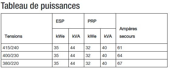 K44 Groupe électrogène industriel SDMO - 400/230V - Moteur KOHLER KDI - Régulation mécanique_1