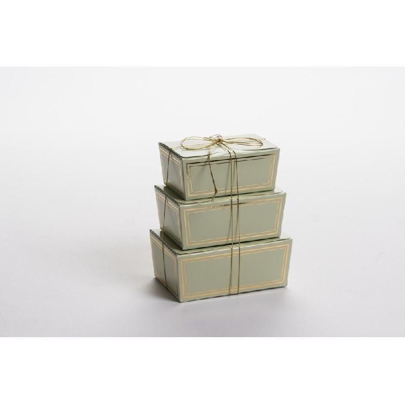 Ballotin Elegance vert 500g L 14 x P 9 x H 6 cm par 20_1