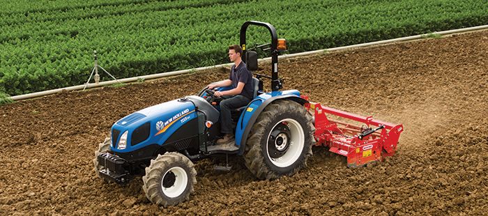 Petit tracteur polyvalent TD3.50 pour exploitations agricoles