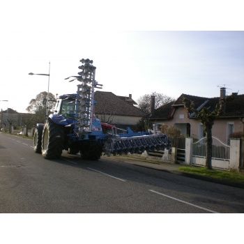 Bg-520 - Décompacteur agricole Testas & Popek - 750 kg - largeur 2,5 m - acier traité et interchangeable_1