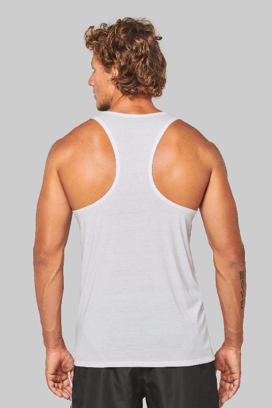 Débardeur triblend homme PROACT - Réf: PA446 - 50% polyester, 25% coton, 25% viscose - 130 g/m²_1