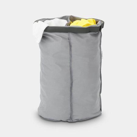 Sac à linge en coton pour corbeille Brabantia Selector 55L - Grey_1