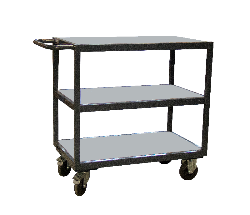 Chariot et servante d’atelier - 190331 – 2 plateaux - 1060 x 505 x 880 mm_1