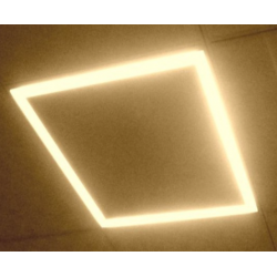 Dalle led à haute efficacité lumineuse, idéal pour éclairer les zones de travail, commerces et établissements de santé, ip20 36w - cadra multi k_1