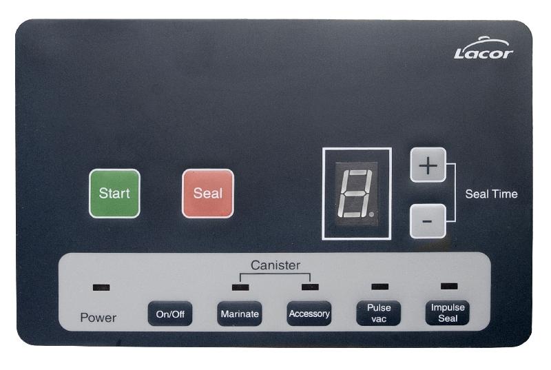 Machine sous vide professionnelle 30 cm - Lacor - 700W, fonction marinade, 0,9 bar, 16 L/min_1