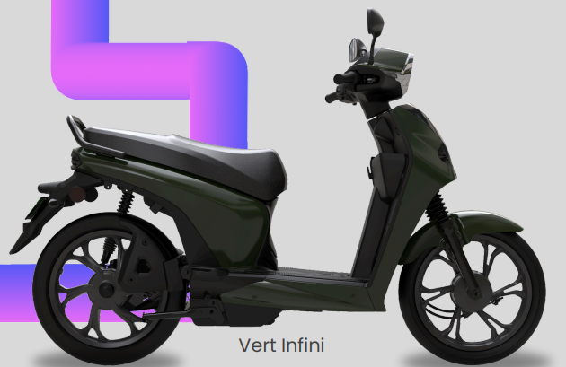 Scooter électrique connecté, homologué UTAC - 45 km/h de vitesse max, 110 km d'autonomie - RUV350 Original_1