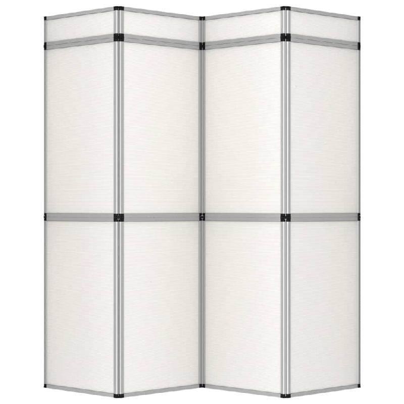 Vidaxl mur d'affichage exposition pliable 12 panneaux 242x200 cm blanc 51210_1