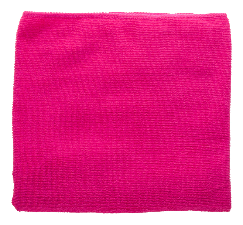 Serviette de sport en microfibre - 185 g/m² - avec pochette - couleur fuchsia_1