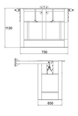 Panier nacelle en fibre de verre matilsa - 1 personne_1
