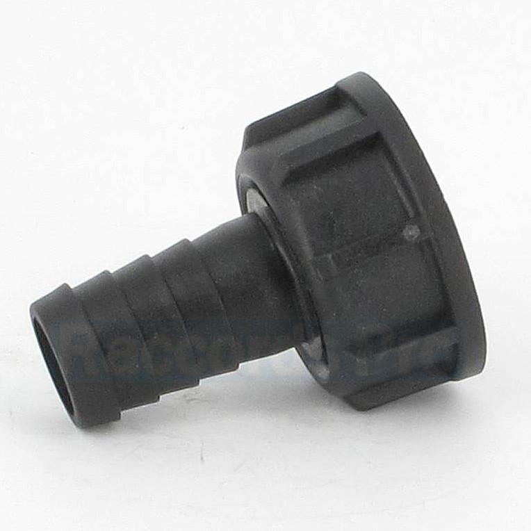 Raccord annelé - Droit F 1/2