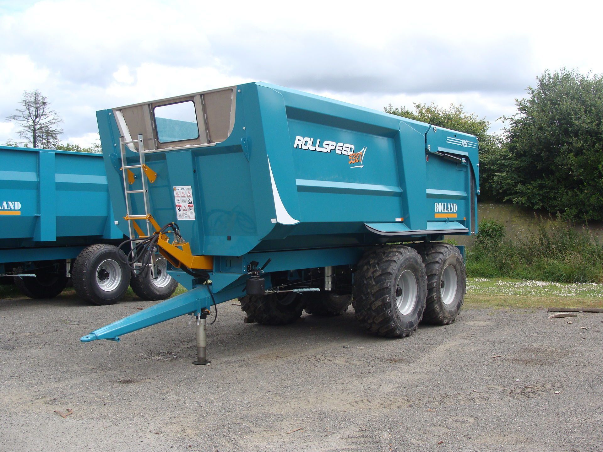 Remorque agricole monocoque Rollspeed 5327