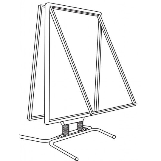 Stop trottoirs - Sigma - Maxi, à pieds tubes, résistant et visible de loin_1
