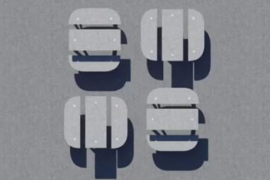 Table pique-nique Sun-Set en béton avec bancs intégrés - Points de connexion intelligents - 100% recyclables_1