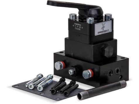 VM43L, Distributeurs Montés sur Pompe, Manuelle, 4-voies, 3-positions, Centre Tandem, avec blocage_1