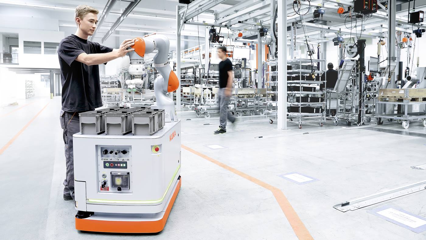 Robot mobile autonome et flexible - KMR iiwa de KUKA - Compatible CHR et adapté aux espaces restreints_1