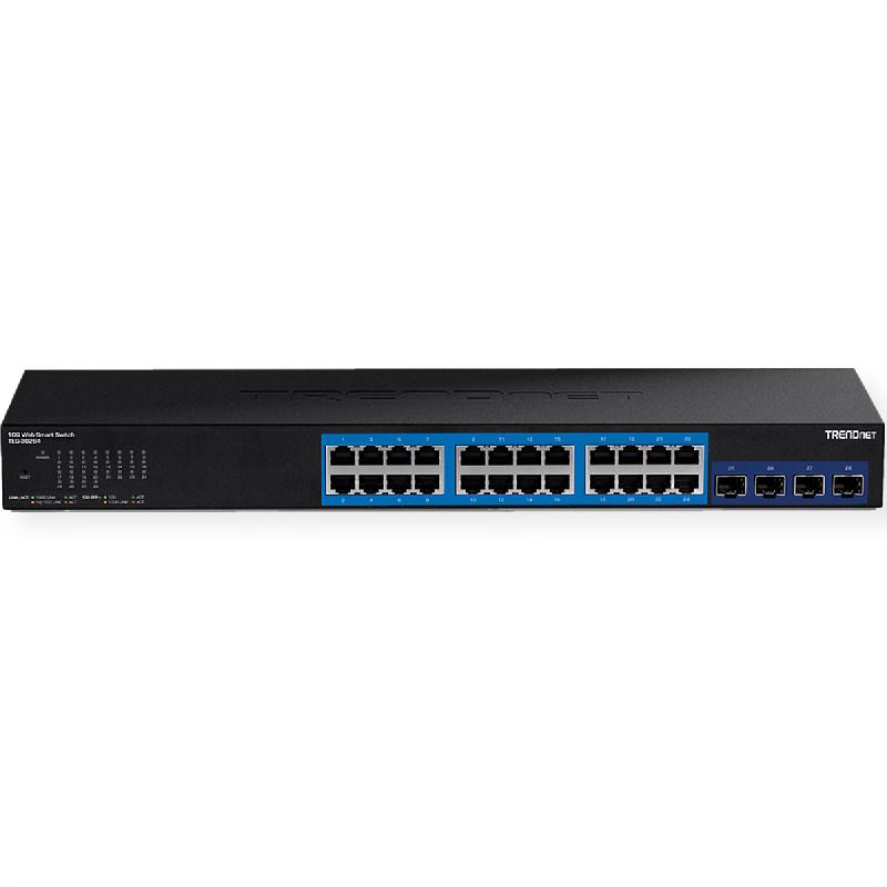 TRENDnet TEG-30284 SwitchWeb Smart à 28 ports dont 4 logements SFP+ 10G_1