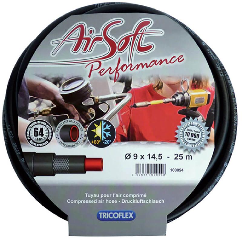 Tuyau Airsoft Performance - Couronne de 50 m, Noir, 16 mm / 23 mm_1