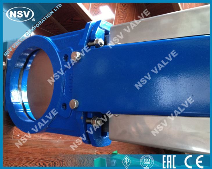 Vanne à guillotine NSV Valve - bidirectionnelle à siège résilient pour applications industrielles_1