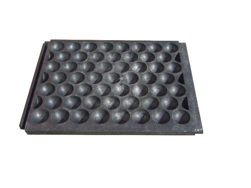 Demi-plaque pour la protection des sols - PVC recyclé, profilée antidérapante, 30 tonnes/m² - Remopla (103)_1