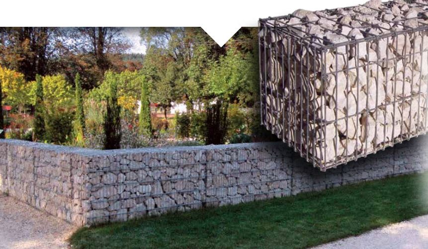 Gabion Stonebox - réalisation de murs décoratifs en treillis métallique soudé_1