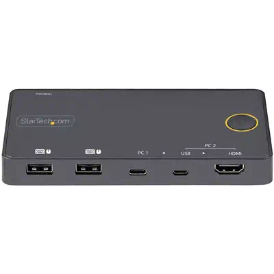 Switch KVM Hybride 2 Ports USB-A + HDMI & USB-C - àÉcran Unique HDMI 2.0 4K 60Hz - Commutateur KVM Co_1