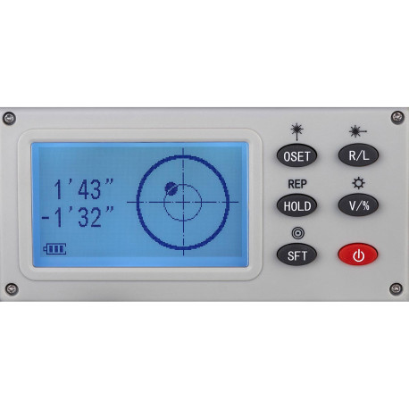 Théodolite de chantier Geo Fennel FET 220K-L - Électronique avec écran double et plomb laser_1