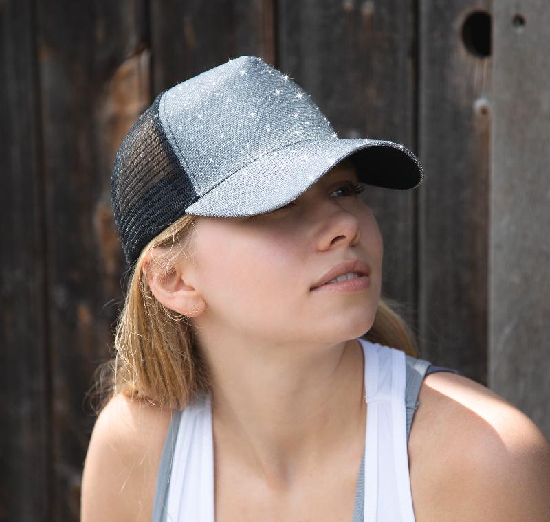 Casquette New York Sparkle - Réf : RC090X - Résultat - Polyester et coton - Taille réglable_1