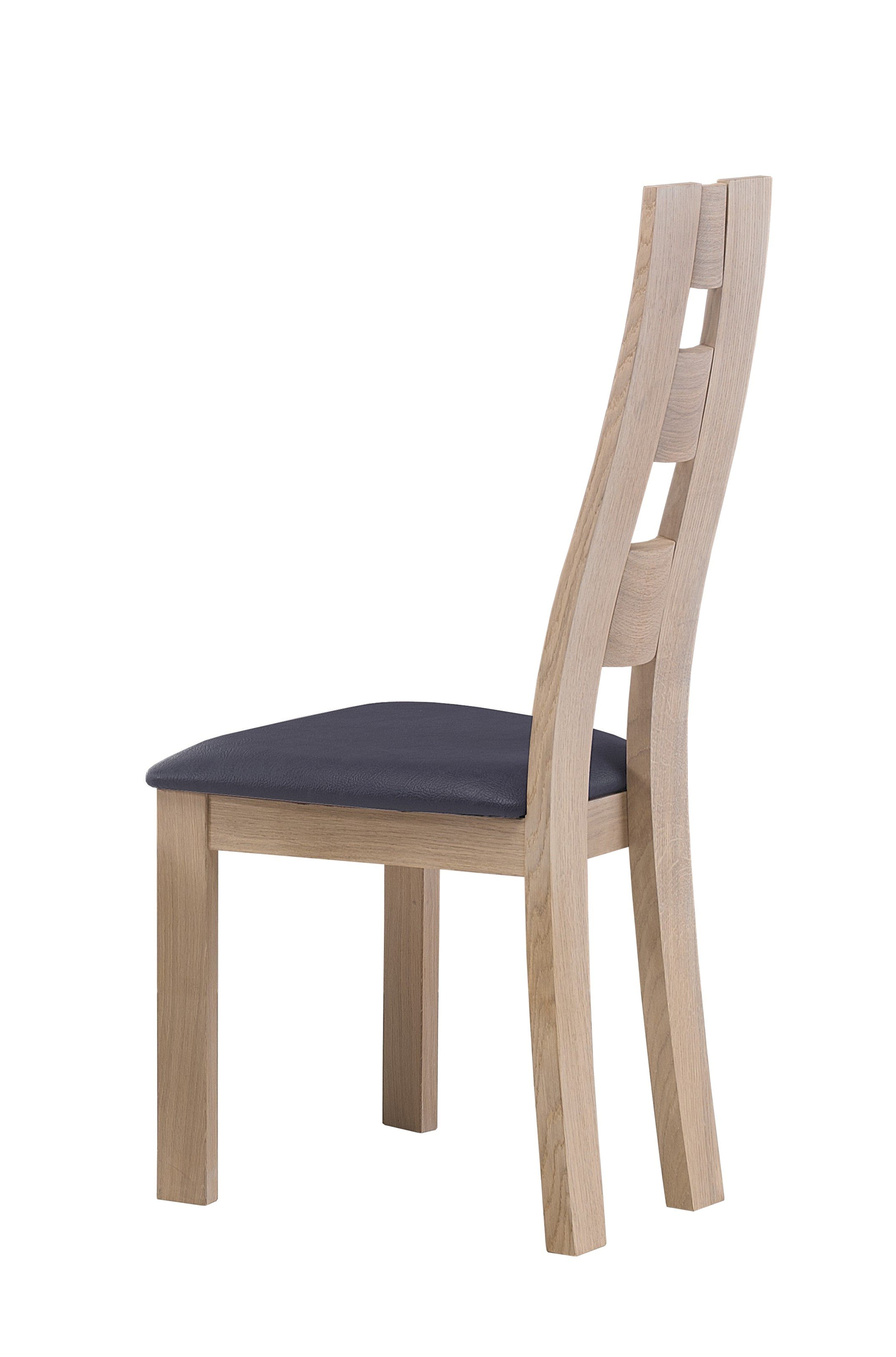 Chaise Ambre en bois massif - Fabrication française - Disponible en hêtre ou chêne avec finitions variées_1