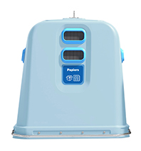 Conteneur d'apport volontaire pour verre avec orifices de 150 mm