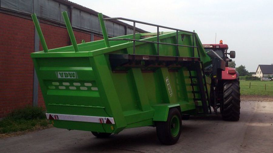 Mega pailleuse agricole - vdw - 3, 4 ou 5 ballots de paille_1