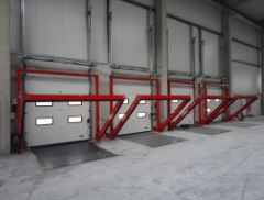 Barrière manuelle pour quai de chargement type T MB LRA_1