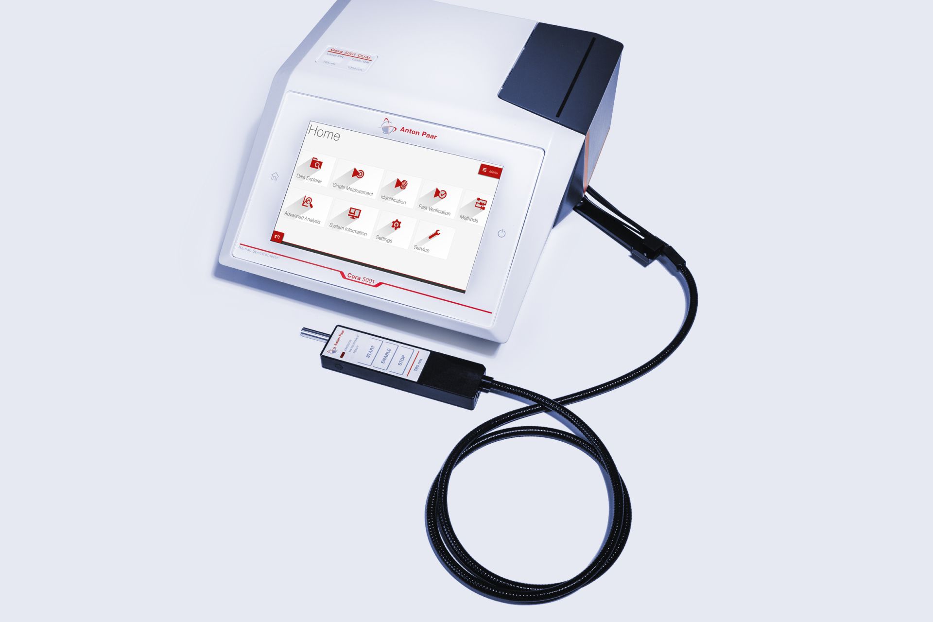 Spectromètre Raman in situ à double longueur d'onde : Cora 5001 Fiber Standard / Pharma / Surveillance des process_1
