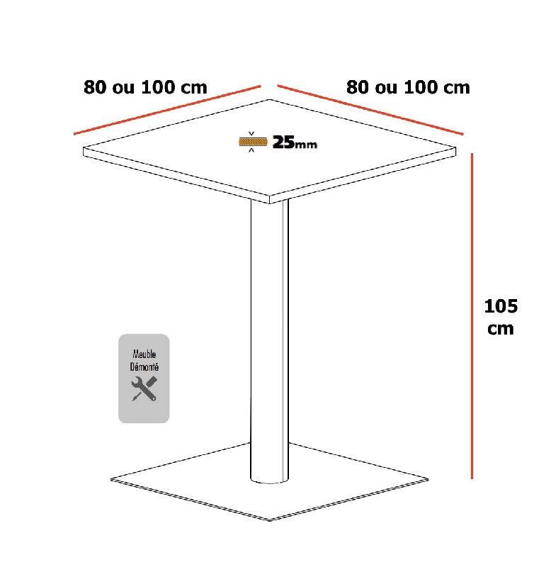 Table haute ROL - Mobel Linea - 80, Anthracite, Anthracite_1