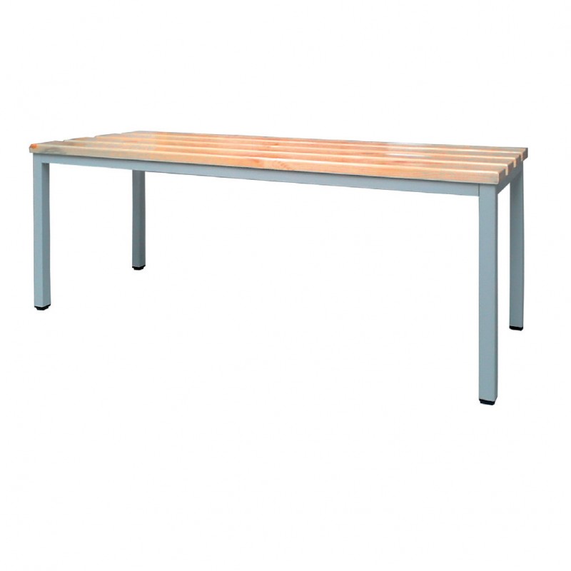 Banc métallique à piètements - Différents formats et dimensions - Modèles pliants, avec patères ou tubes ronds/carrés_1