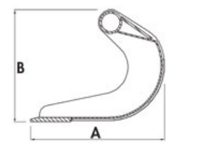 Godet type banane - option attache rapide - attec_1