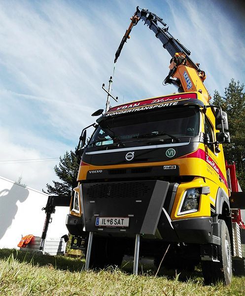 Grue auxiliaire Effer Big 505 - pression 360 bar - levage jusqu'à 300 txm_1