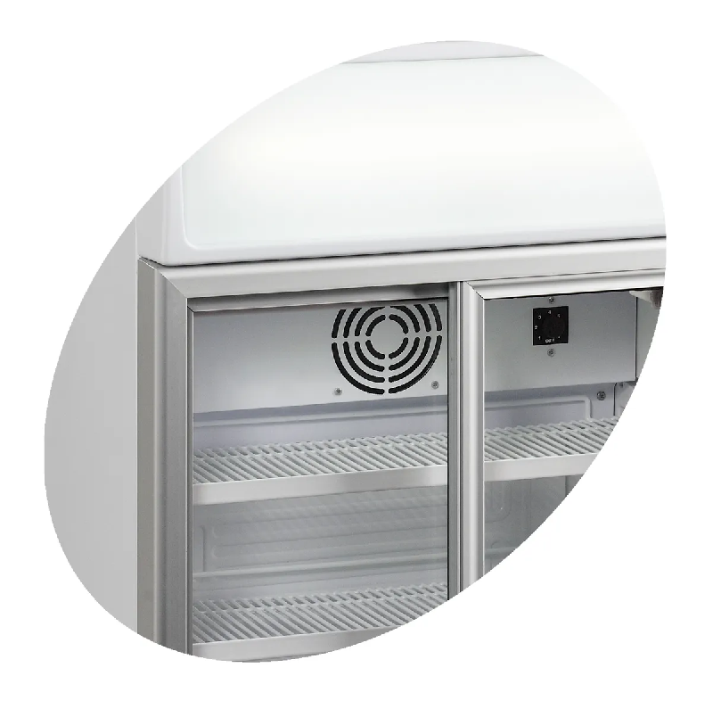 Réfrigérateur table top FSC100 Blanc TEFCOLD_1
