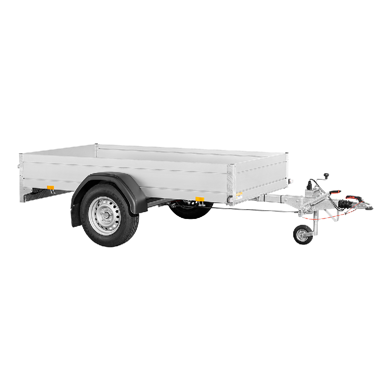Remorque SARIS MAC ALU - 1 essieu freiné - PTAC 1350 Kg - 255 x 133 cm - Référence K3 306 184 3500 2 E - Usage mixte, professionnel et particulier_1