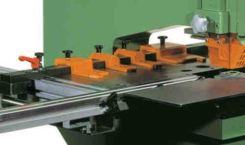 Systèmes de butées - poinçon maçon avec butées réglables, butées à ressort et barre de mesurage escamotable_1