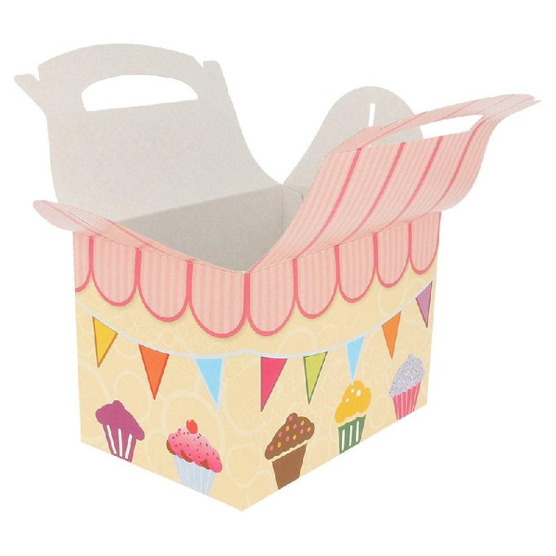 Boîte menu enfant carton Party 17x16x10cm - par 300_1