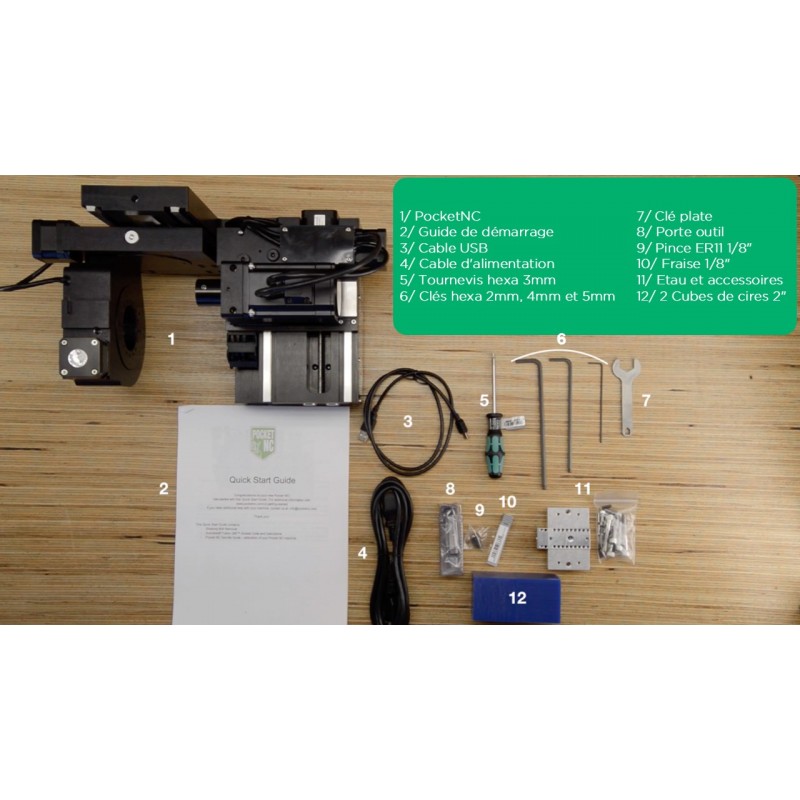 Fraiseuse CNC 5 axes Compacte 