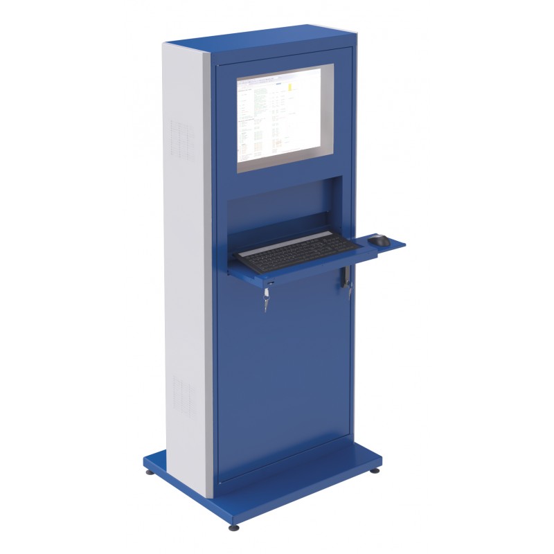 Meuble informatique pour la protection des ordinateurs en milieu industriel - 5 modèles disponibles - Normes IP-42_1